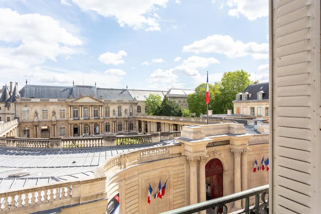 巴黎Le Marais, Fantastic View On Archives Nationales公寓 外观 照片